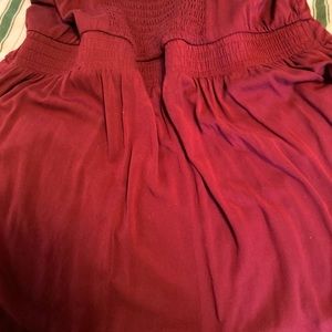 Burgundy rumoer, very soft and light